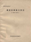 惠安县林业大事记 1990-1995 PDF电子版下载